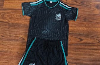 MEXICO Soccer Kids And adult Jersey and Shorts black