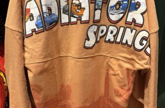 Disney Parks Cars 20th Anniversary Radiator Springs Adult Spirit Jersey NWT Auto