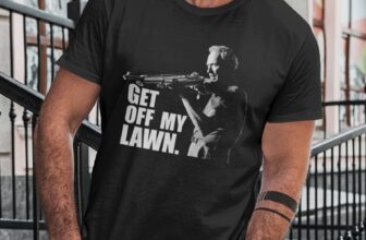 Clint Eastwood T-Shirt, Gran Torino Shirt, Get Off My Lawn Shirt, Mens Shirt