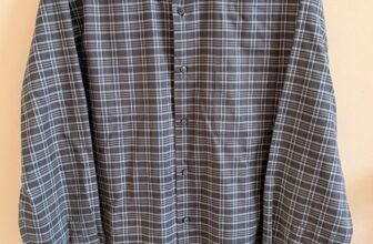 Nordstrom Mens Shop Plaid Traditional Fit Dress Shirt Smart Care L