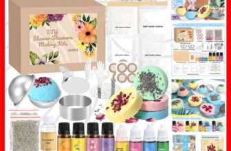 Bath Bomb Making Kit- 49Pcs DIY Bath Bomb Kit for Aldult, Make Your Own Showe…
