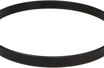 Gibraltar Bass Drum Hoop – Black Finish 22-inch (2-pack) Bundle