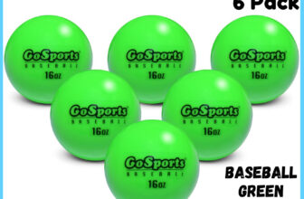Weighted Training Ball Set Hitting/Pitching Baseball Heavy Duty 6 Pack Green New