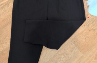 George 18 Black Elastic Waist With Drawstring Trousers