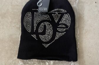 Illuma Love Black Beanie All Sizes