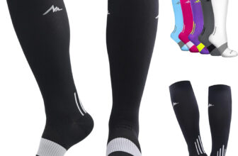 NEWZILL Medical Compression Socks for Women & Men, 20-30 Mmhg Knee-High Support