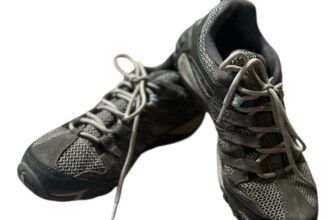 Merrell Storm Sneakers Hiking Outdoor Casual Gray Size 7.5