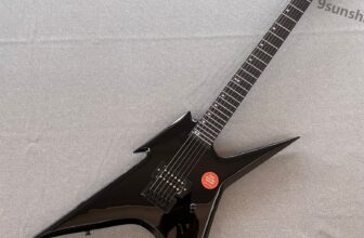6String ironbird Solid Body Electric Guitar Stainless Rounded FretEdge FR bridge
