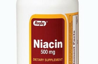 Rugby Niacin 500 mg. Tablets 1000/Btl.