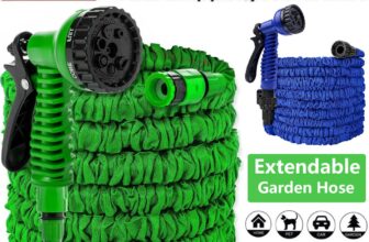 Expanding Expandable Flexible Garden Water Hose w Spray Nozzle 25, 50, 75, 100FT