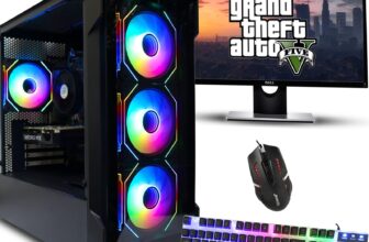 Fast Gaming PC Bundle Intel Core i7 16GB RAM 1TB HDD 240GB SSD GT 1030 Windows11