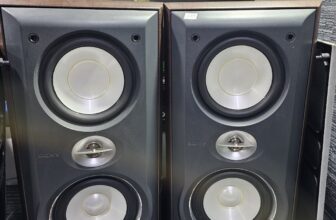 L396 Sony Speaker System Pair – Brown (SS-S9) *Speakers Only* Sound Great