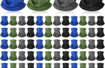80 Pcs Men’s Neck Gaiter Bulk Cooling Face Mask for Men Women Summer UV Prote…