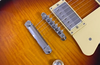 New electric guitar HH pickups Flame maple top Chrome hardware Hot sale