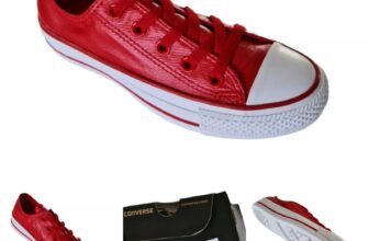 Converse All Star Patent Ox Women’s Casino Trainers Size UK 3/ EUR 35/ 22cm