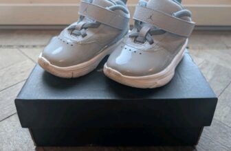 Jordan Stay Loyal 3 Infant Toddler Boys Shoes Grey Size UK 4.5C