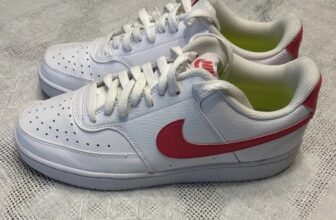 WMNS NIKE COURT VISION LOW NN NEXT NATURE WHITE-SEA CORAL SZ 9.5 [DR9885-101]