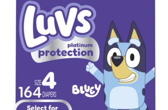 Luvs Platinum Protection Baby Diapers Size 4, 164 Count🔥No Import Fees