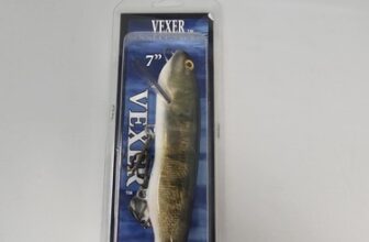 Drifter Tackle Vexer 7″ VX-49-L Walleye Live Image Muskie Jerk Bait USA