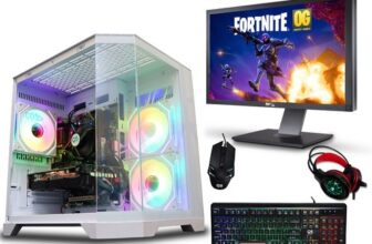 Gaming PC Bundle i5 4th Gen 16GB RAM 1TB HDD + 240GB SSD 4GB GTX 1650 Windows 11