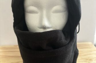 Winter Balaclava Ski Full Face Mask Windproof Fleece Neck Warm for Cold Weather