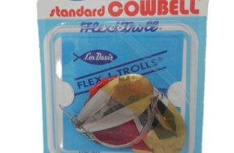 Luhr Jensen Cowbell Lake Standard Troll, Hammered Nickel (3700-000-0004)
