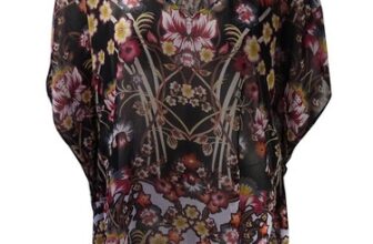 Becca Women’s Havana Floral-Print Tunic (Multi, XS/S) 807263342997