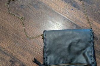 black crossbody bag faux leather
