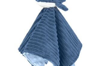 Baby Blanket for Unisex Boys and Girls, Soft Lovey Whale Baby Gifts for Newbo…