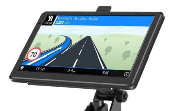 ESSGOO 7″ SAT NAV GPS Navigation Portable Intelligent Driving Assistant Free Map