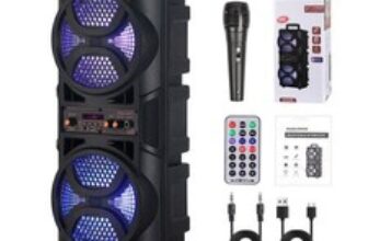 6.5″ Portable Party Bluetooth Speaker Sub woofer Heavy Bass Sound Speaker System