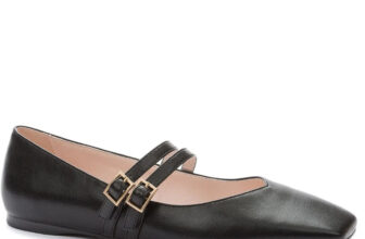 Keddo Women’s Black Dress Ballet Flats Fashion 957013-08-01