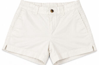 Old Navy Everyday Short Women’s Size 2 White Solid Chino Pockets Cotton Blend