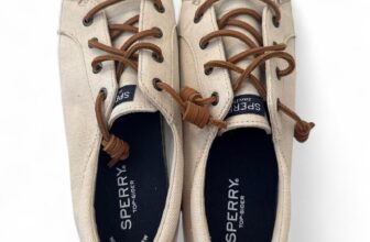 Sperry Women’s Cream and Tan Boat-shoes