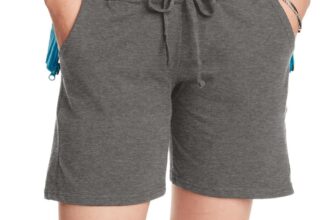 Hanes Women’s Jersey Shorts with Pockets Soft Lounge Sleep Athletic