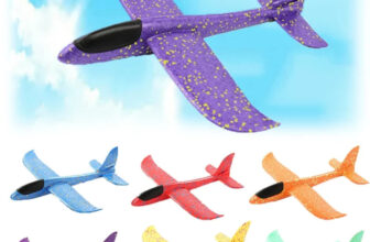 48cm Large EVA Foam Glider Airplane Hand Throw Flying Toy for Kids Outdoor
