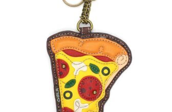 Chala PIZZA Key Fob-Coin Purse Keychain Purse Accessory Food Collection NWT