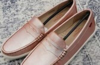 Marc Joseph NY Flats Shoe Girls 4.5 Slip On Leather Union St Orange Grain