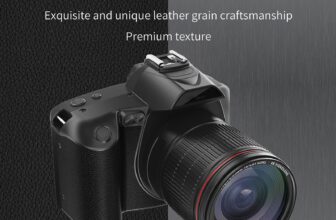 ´4K Digital Camera WiFi Digital Video Camera 64MP Dual Lens 3 Inch IPS Screen