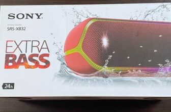 Sony SRS-XB32 red Bluetooth Speaker EXTRA BASS Powerful Portable Speaker new