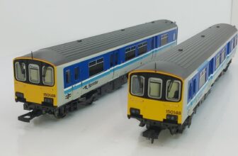 DCC SOUND Bachmann Class 150/1 150148 2-car DMU in Regional Sprinter Livery – OO
