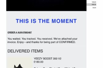 YEEZY BOOST 350 V2 BY1604 Core Black / Core White / Core Black Size 7.5