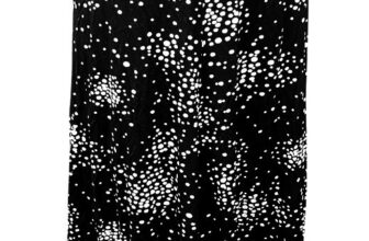 Live Unlimited Black & White Dotty Polka Dot Jersey Maxi Skirt Size 16 BNWT