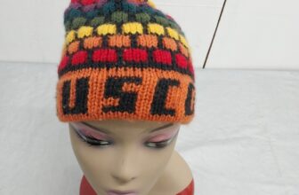 Colorful Hand Knitted Beanie Cusco Peru one size