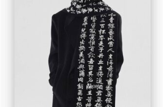 Chinese Style Knitted Thickened Winter Warmth Neck Scarf Fashion Unisex