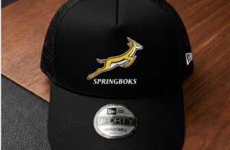 Springboks Rugby Logo Embroidered Trucker Hat Snapback Cap for Men