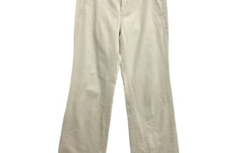 Banana Republic Women’s Pants Size 4 Tan Straight Leg Pockets Cropped  Casual