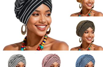 Muslim Women Braided Turban Hijab Headscarf Wrap Beanie Hair Loss Cap Head Cover