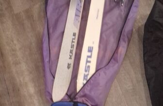 Kastle White/Gray Skis with Marker M12W Bindings Included