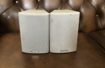 Toshiba Speakers Silver